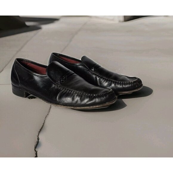 Florsheim  Black Dress Shoe Slip On Loafers Men\'s Size 10 B main image 9